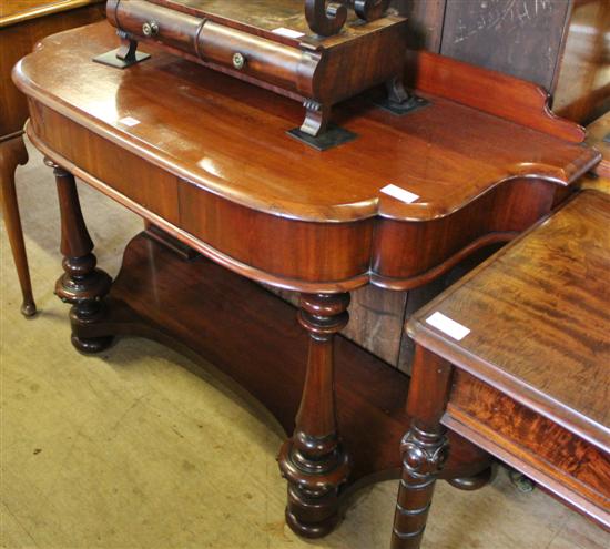 Victorian mahogany hall table